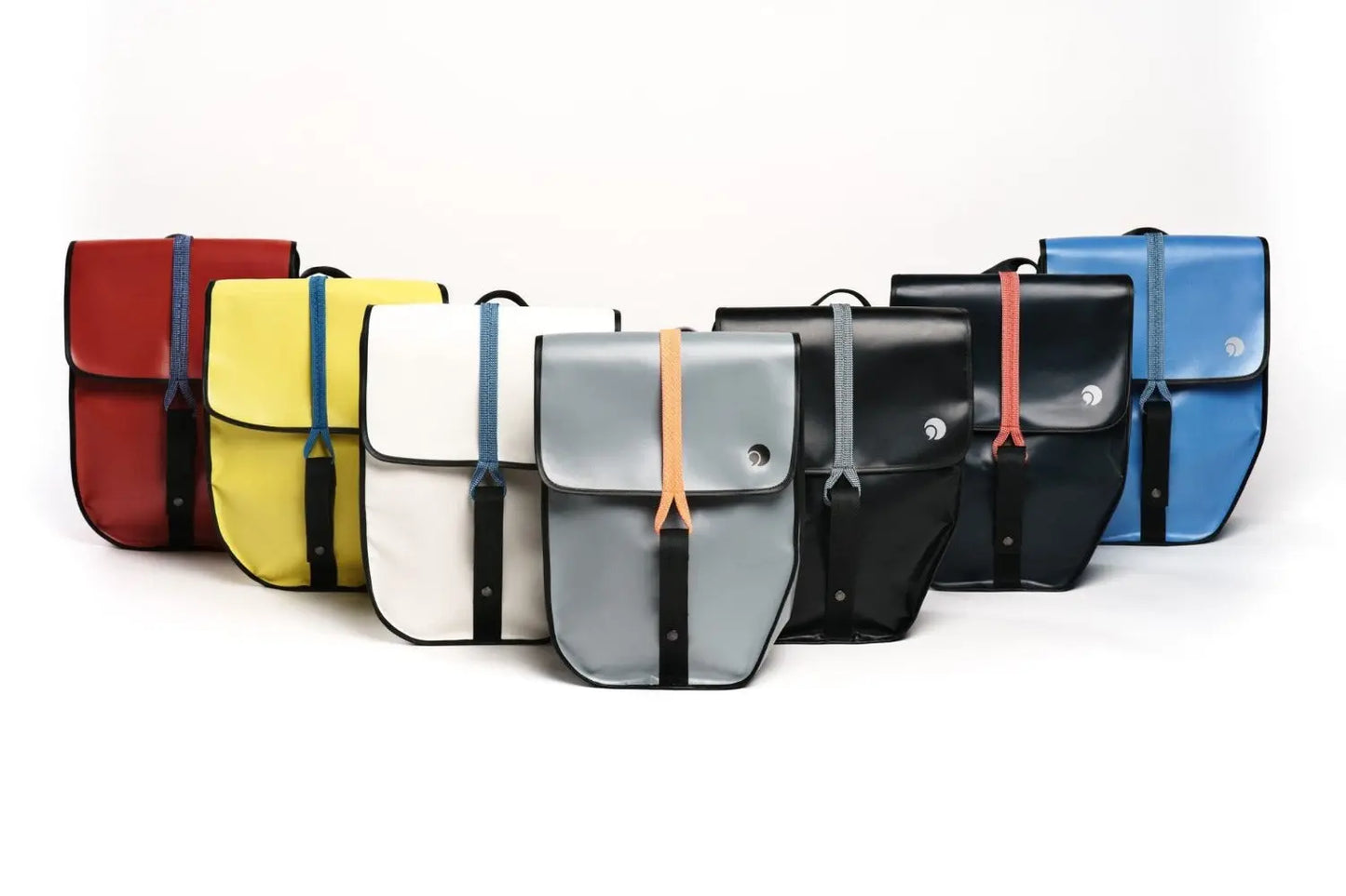 mosaïque de tous les coloris disponibles pour la sterne, sacoche vélo vélotaf 25L