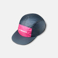 casquette 5-panel dark blue et rose haut