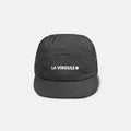 casquette 5-panel noir face