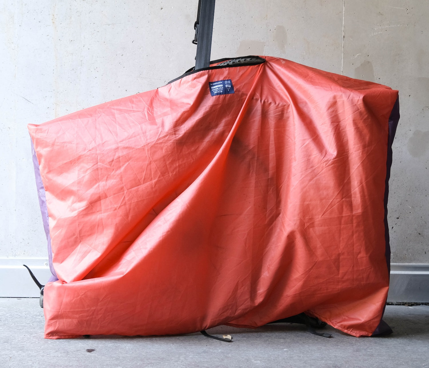 Ultra-light bicycle transport cover