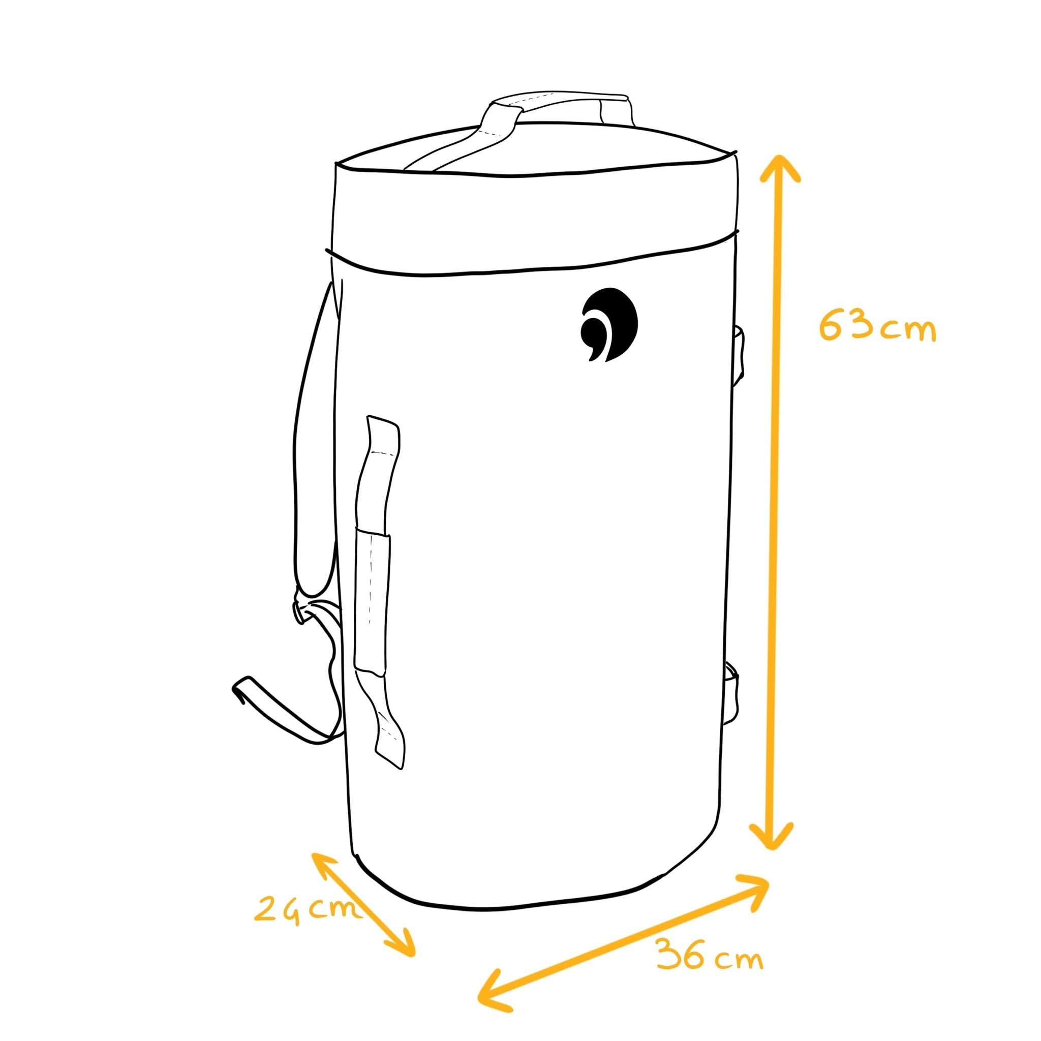 Sac 50l outlet