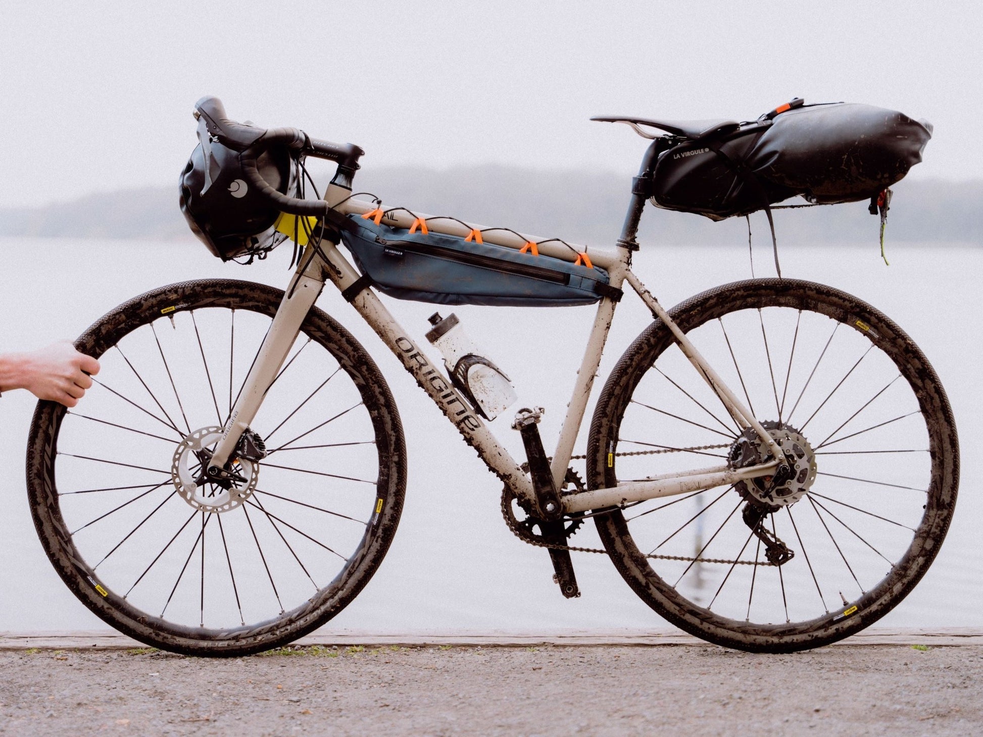 la gamme de bikepacking complète sur un vélo